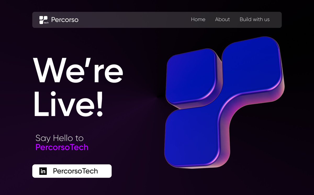 We’re live on LinkedIn! 

Say hello to PercorsoTech - the path to timeless tech.
A space for learning, growth, and mastering skills that never expires.

We’ll share:
• Practical tech guides
• Career-boosting tips
• Real-world learning resources

📍 Follow us on LinkedIn to