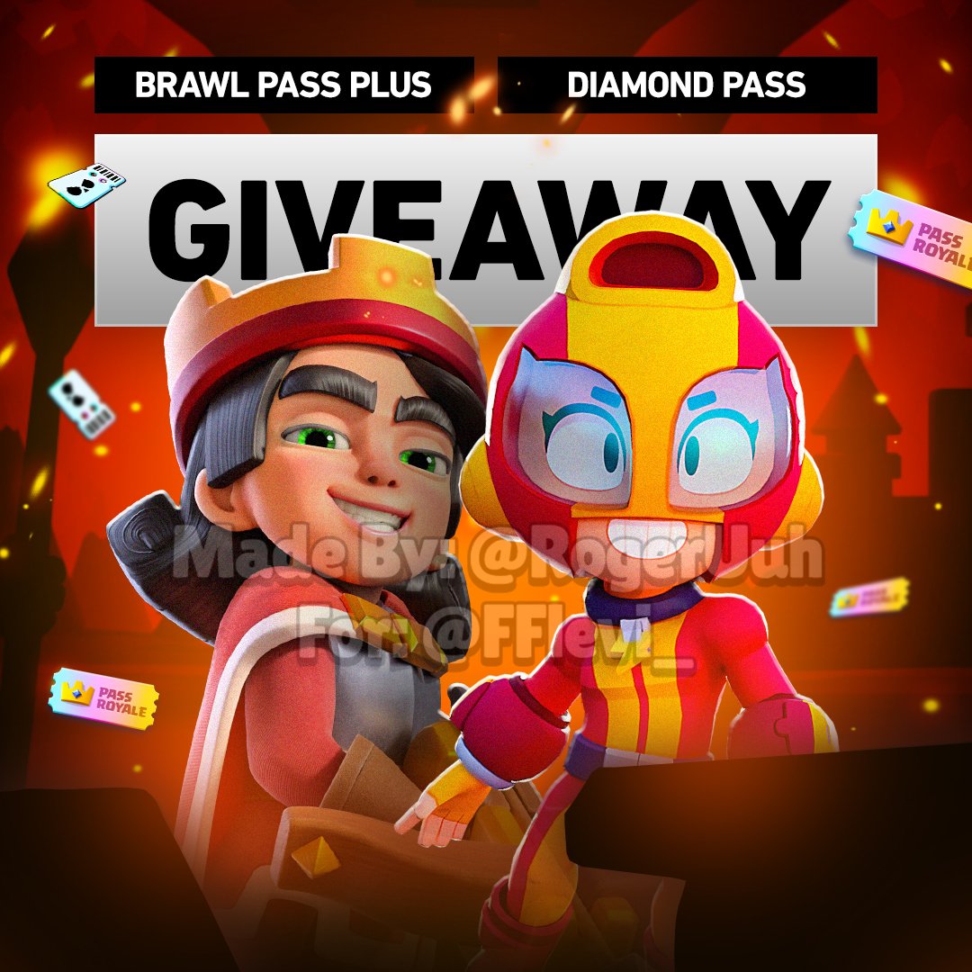 Levi (@fflevi_) on Twitter photo ๐ ๐๐๐ฉ๐๐๐ช๐๐ฌ ๐
๐ ร3 Diamond Pass or
โญ๏ธ ร3 Brawl Pass Plus
To Enter:
- Like & Retweet โค๏ธโป๏ธ
- Follow <a href="/FFlevi_/">Levi</a>
- Follow <a href="/Ludi_CR/">สแดแด
ษช</a>
- Follow <a href="/BerlinCityClub/">BC* Gaming</a>
- Comment Brawl Pass Or Diamond Pass ๐ฌ
Good Luck, Winners in 72 Hours โฐ๏ธ #BrawlStars #ClashRoyale ๐ ๐๐๐ฉ๐๐๐ช๐๐ฌ ๐
๐ ร3 Diamond Pass or
โญ๏ธ ร3 Brawl Pass Plus
To Enter:
- Like & Retweet โค๏ธโป๏ธ
- Follow <a href="/FFlevi_/">Levi</a>
- Follow <a href="/Ludi_CR/">สแดแด
ษช</a>
- Follow <a href="/BerlinCityClub/">BC* Gaming</a>
- Comment Brawl Pass Or Diamond Pass ๐ฌ
Good Luck, Winners in 72 Hours โฐ๏ธ #BrawlStars #ClashRoyale