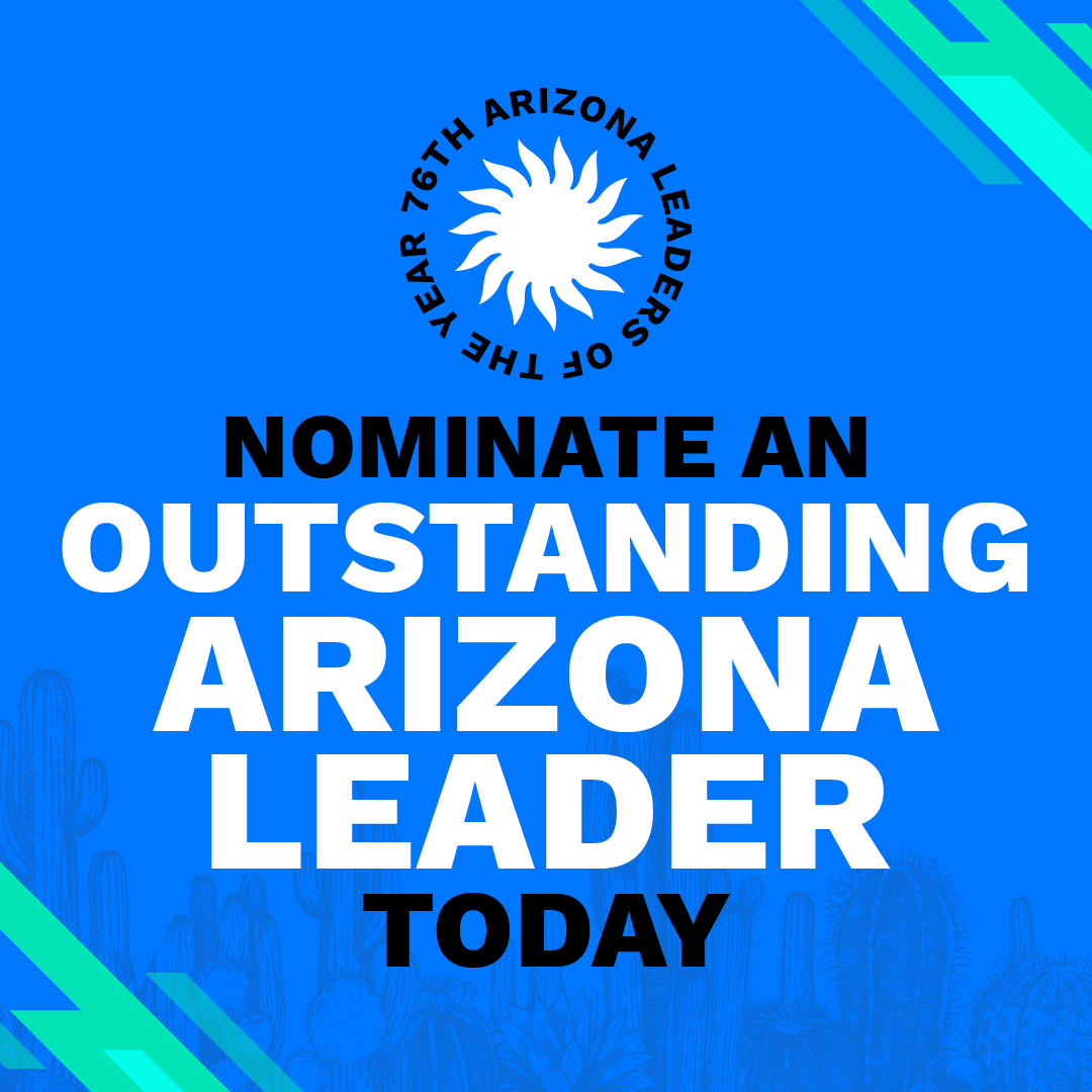Last Chance! 🚨 Nominate an Arizona Leader of the Year 🏆 The deadline for nominations is TOMORROW at 11:59 PM MST
Submit today 👉 vleads.org/76azlynom