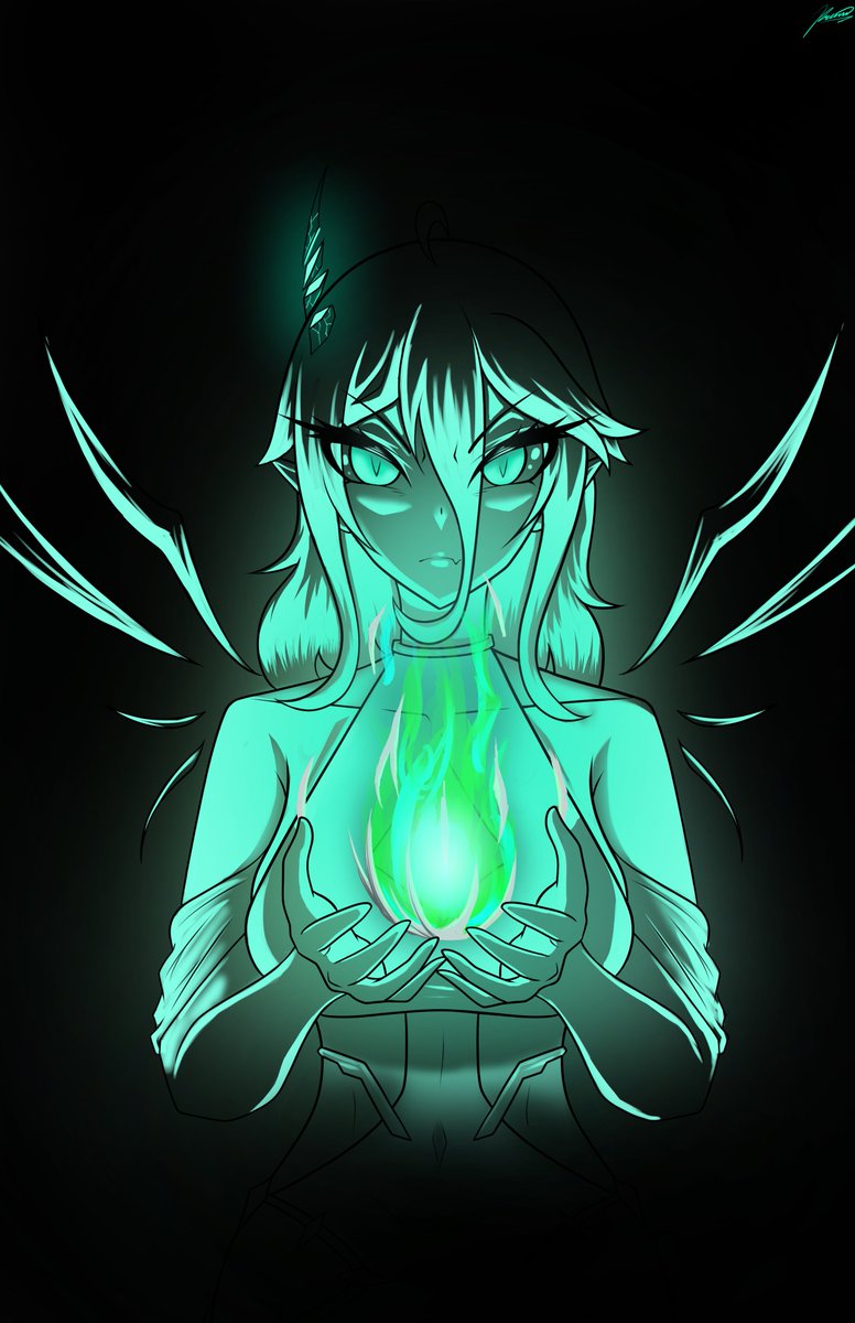 sublime_prime's tweet photo. Carissa - Soulfire Guardian
~
Should I make more pieces like this for my other OCs?
#oc #digitalart #illustration #tealhair #animestyle #csp #xppen #artist133pro https://t.co/721X1gainP