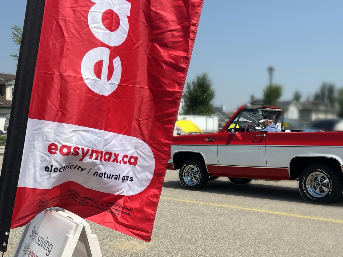 🚗☀️ We’re charged up for the Okotoks Show &amp; Shine! Pop the hood on your energy questions, enter our free contest, and cruise into a vintage Sunday on the streets of Okotoks. 

Can’t cruise by? Shift into gear at easymax.ca to check out our energy plans!