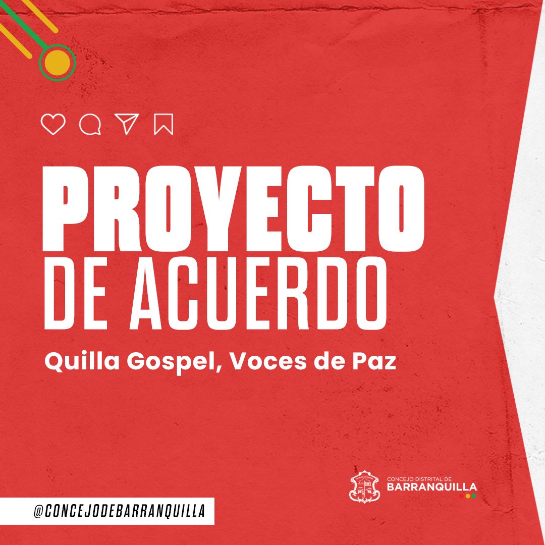 Concejodebaq's tweet image. 🎶 Quilla Gospel, Voces de Paz llega al Concejo de Barranquilla como un evento declarado de interés cultural, impulsado por el concejal Estefanel Gutiérrez.