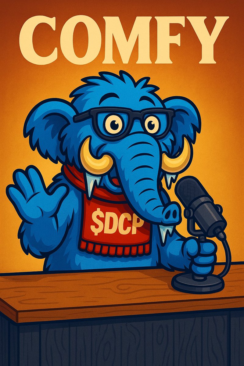 Comfy on the mic in 5 mins. Join us at 3pm EST in our TG - t.me/COMFY_ON_Base