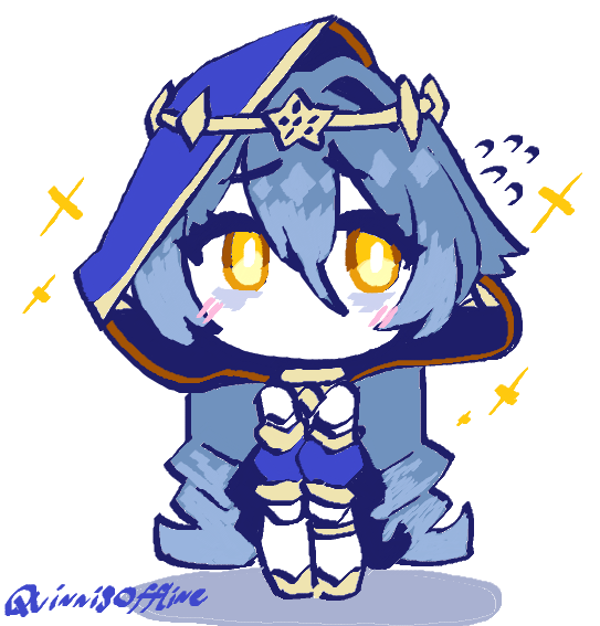 Apologies for the lack of posts, ended up hitting another art bump but i'm recovering.🧡

Also I'm planning a big Layla HCs drawing in response to the great response the siblings postgot, so stay tuned for her birthday!

In the meantime, have this MS Paint Layla💙🧡
#Layla