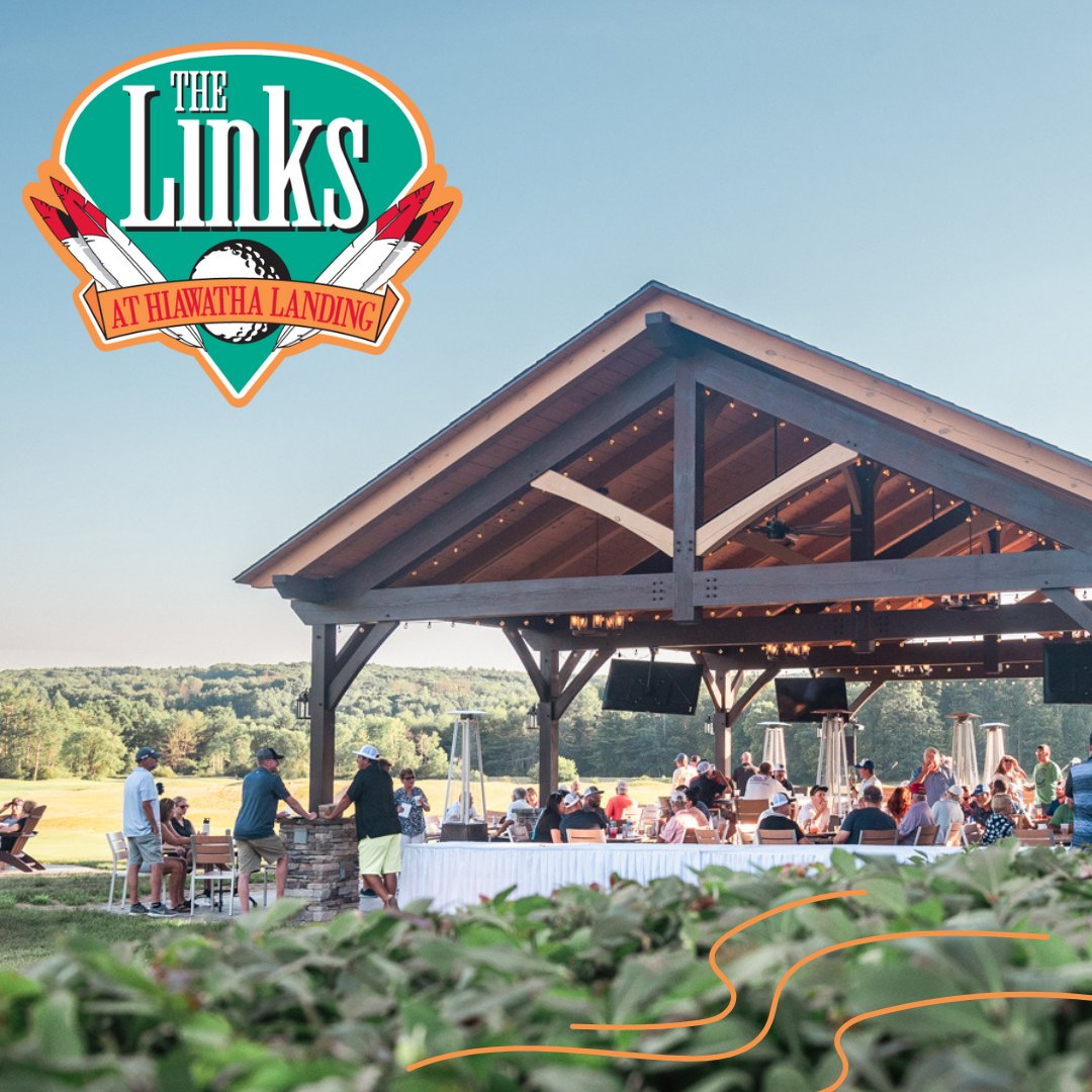 Think The Links at Hiawatha for your next event! 
* Golf Outings
* Weddings
* Reunions
* Retirement Parties 
*Private Functions
.
LEARN MORE >>> hiawathalinks.com/outings-events…