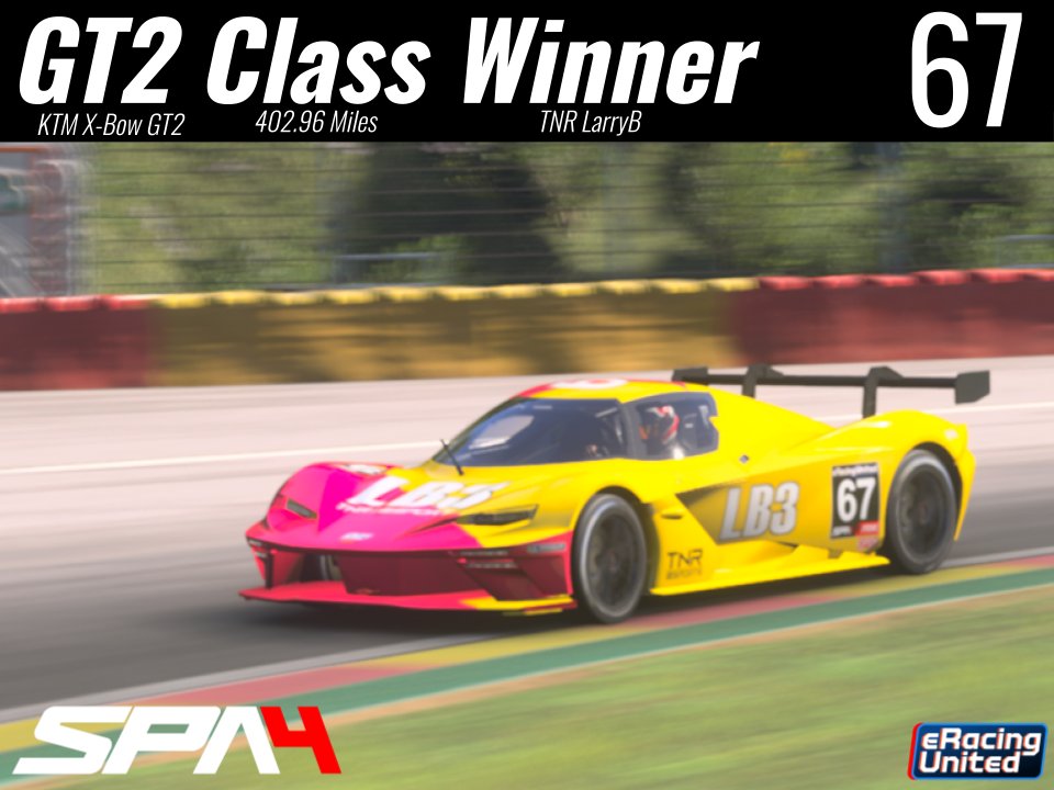 eRacingUnited's tweet photo. #Spa4 Results are in, congratulations to the winners! #eRacingUnited #ForzaMotorsport https://t.co/B2wzgOzgLz