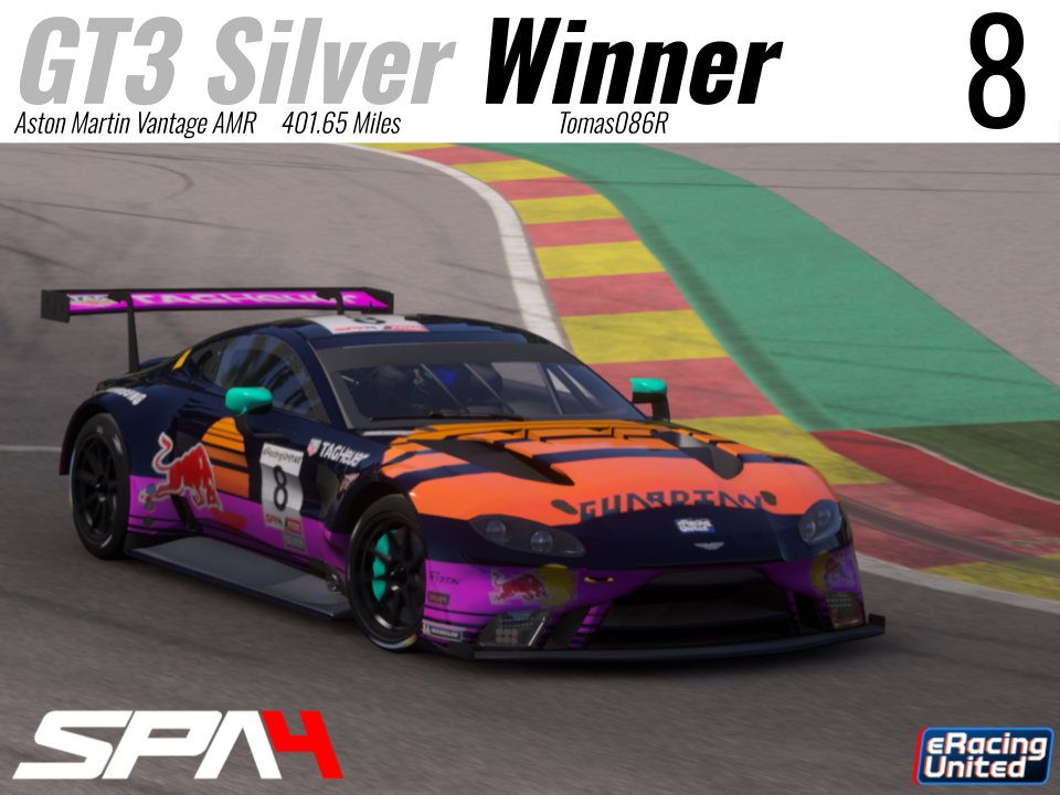 eRacingUnited's tweet photo. #Spa4 Results are in, congratulations to the winners! #eRacingUnited #ForzaMotorsport https://t.co/B2wzgOzgLz