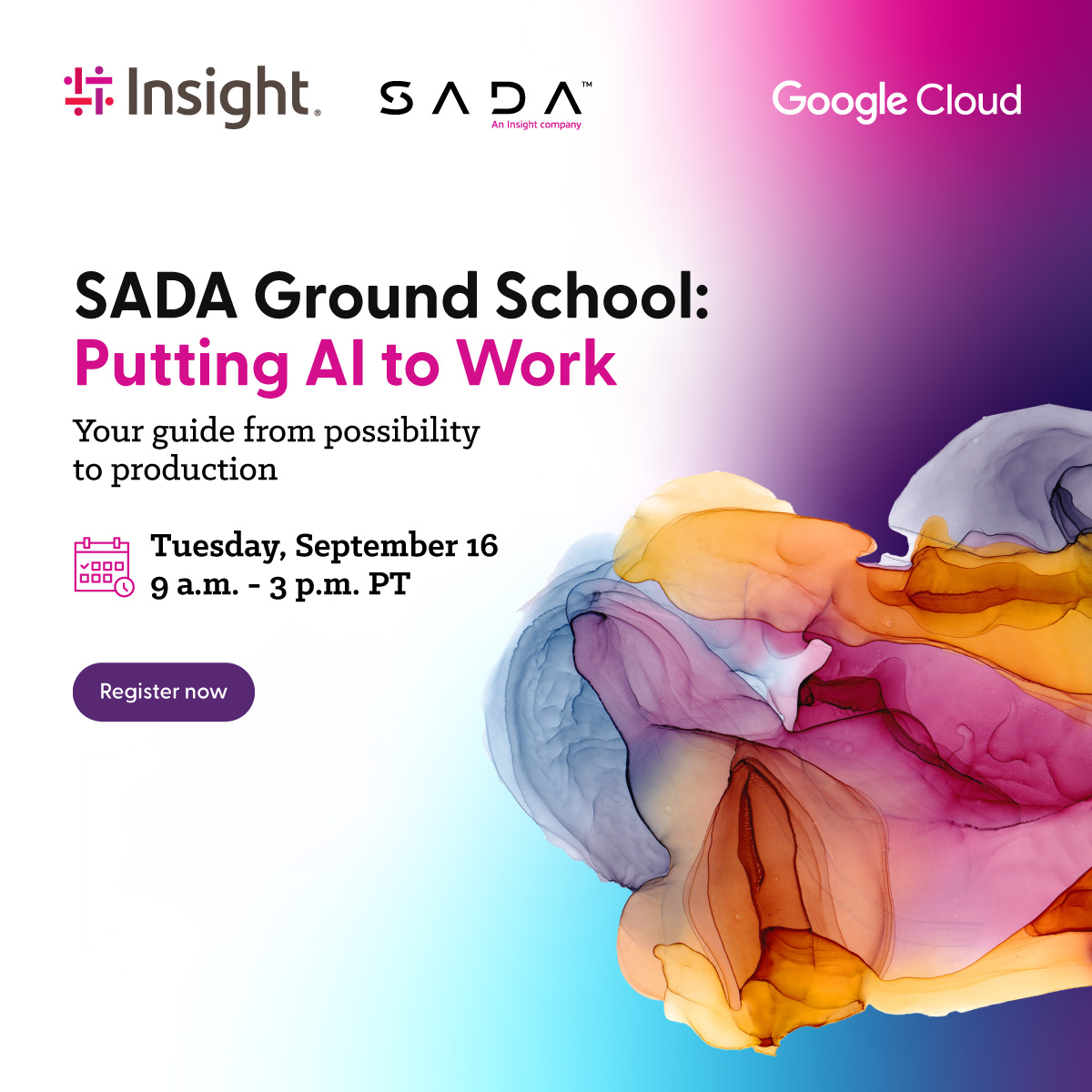 Ready to build, secure, and scale AI solutions? We've got sessions designed to tackle critical challenges like data readiness and cloud security. Get actionable insights from SADA and Google Cloud experts. Don't miss SADA Ground School on Sept. 16! ow.ly/JjBg50WGesC