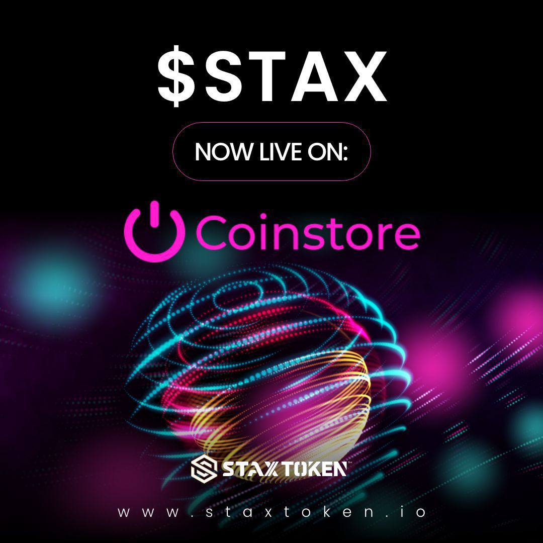 Isaka_ba's tweet photo. 🚀 Get ready for STAX hype!
✨ Articles to read:
🔗 https://t.co/5X6ej4RPGs
🔗 https://t.co/wsc4NNYhwI

💥 Join launchpad: https://t.co/gEpFP2QiU5
📚 Learn more: https://t.co/9llPtTp0YX

🎁 STAX airdrop: https://t.co/ecsxdzifUX
 Details: https://t.co/De9Dzo689j

#STAX #Coinstore https://t.co/lE90Y0CCk2