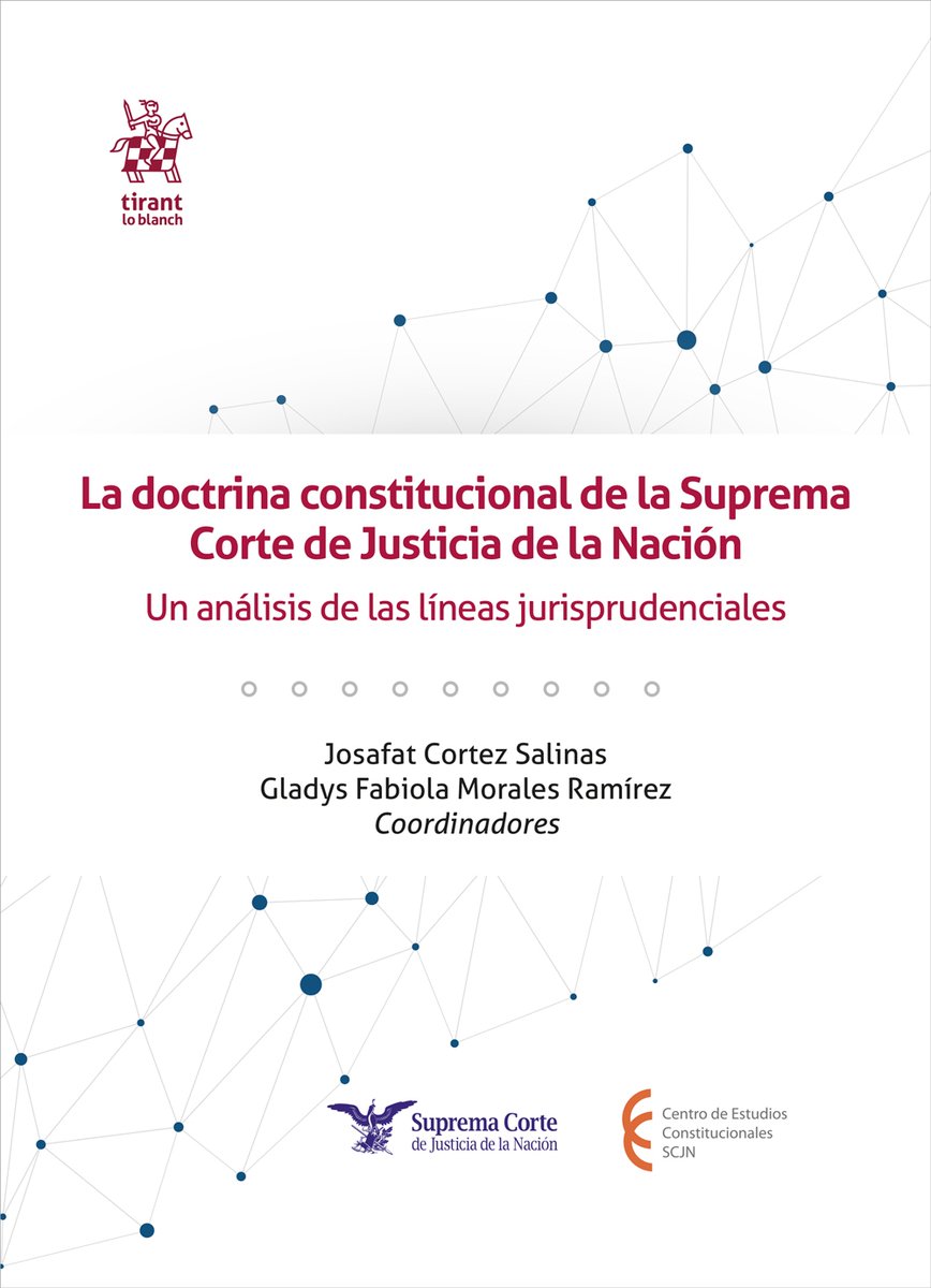 CECSJ_SCJN's tweet photo. Con el propósito de identificar fortalezas, debilidades y contradicciones en los precedentes constitucionales, presentamos nuestro nuevo libro La doctrina constitucional de la @SCJN.
 
Descárgalo #gratis aquí 👇 
 
https://t.co/ywSLbXRJLX https://t.co/MJPyaPpfi8