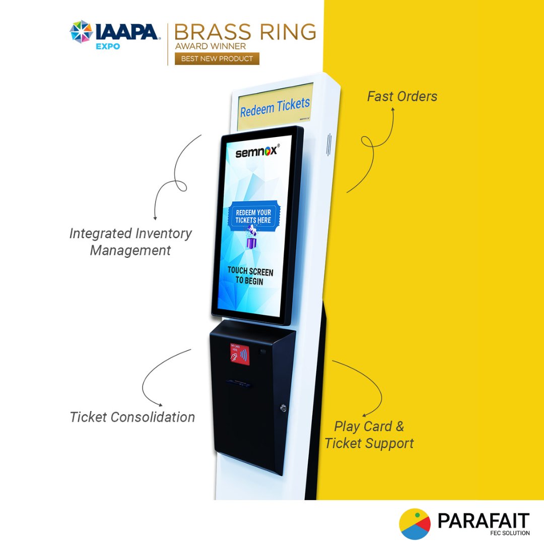 Efficiency at Your Fingertips!

Our Redemption Kiosk puts the power in your guests' hands. 🎁 They choose their rewards directly from the kiosk, eliminating wait times and improving overall satisfaction.

⏱️ Save time. Reduce costs. Enhance the experience. bit.ly/4m7x3jG