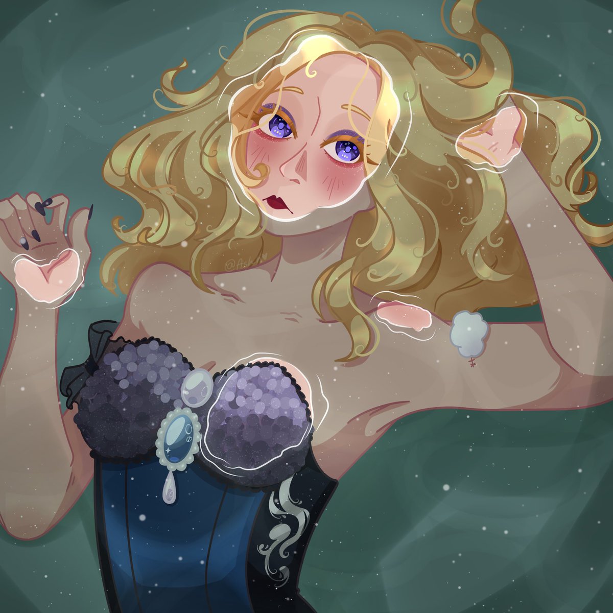 mdnightzz_'s tweet photo. Ty @brutalrevs for the idea ❤️‍🔥 #MargarethaZelle #idvDancer #IdentityV #IdvFanart #TSLifeofaShowgirl #artmoots https://t.co/cZ3Ll9srum
