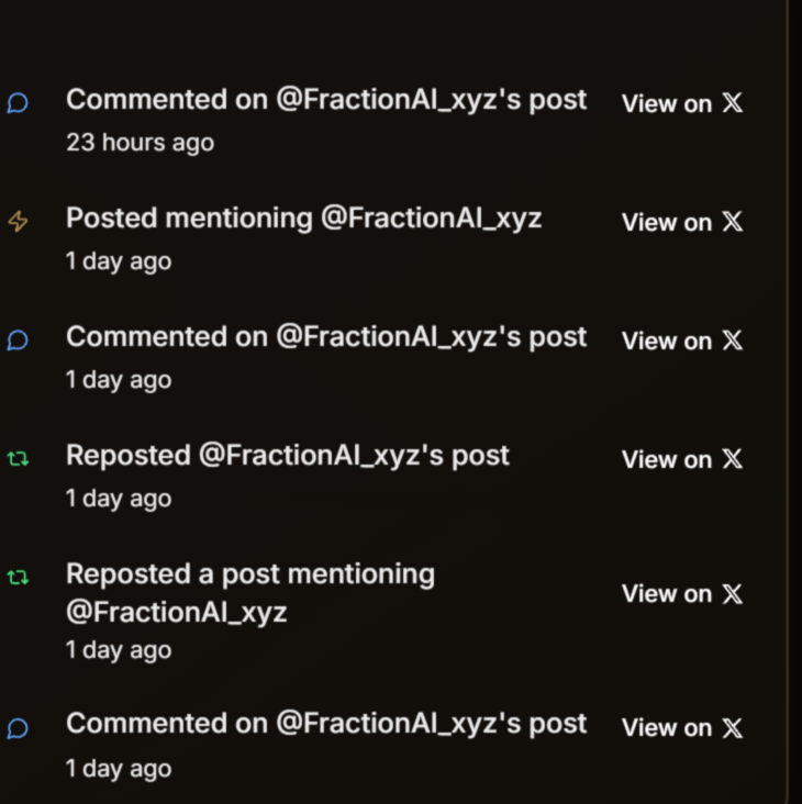 terrulum's tweet photo. AI isn't just about algorithm and @FractionAI_xyz has shown that over time. We, the community have been a part of building, shaping and championing the future of everything AI. It will be a badge of honor that we are part of those who made this possible. https://t.co/e0rAz6sAcX