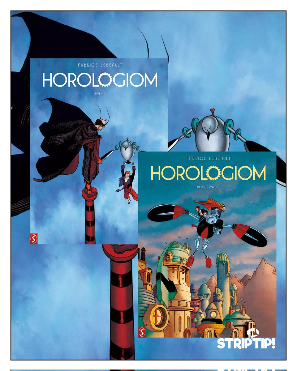 Recensie Horologiom ⏰

De reeks Horologiom uit 1994 is eindelijk in het Nederlands verschenen. Is deze eigenzinnige strip van Fabrice Lebeault nog aansprekend voor het Nederlandstalige publiek?

striptip.nl/recensies/stri…

#recensie #review #strips #fabricelebeault #silvesterstrips