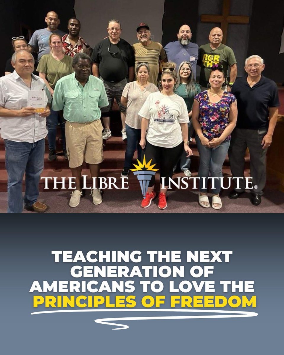 Latinos are strong believers in America’s founding principles — free speech, free markets, and private property rights. That is why we love teaching Citizenship classes!