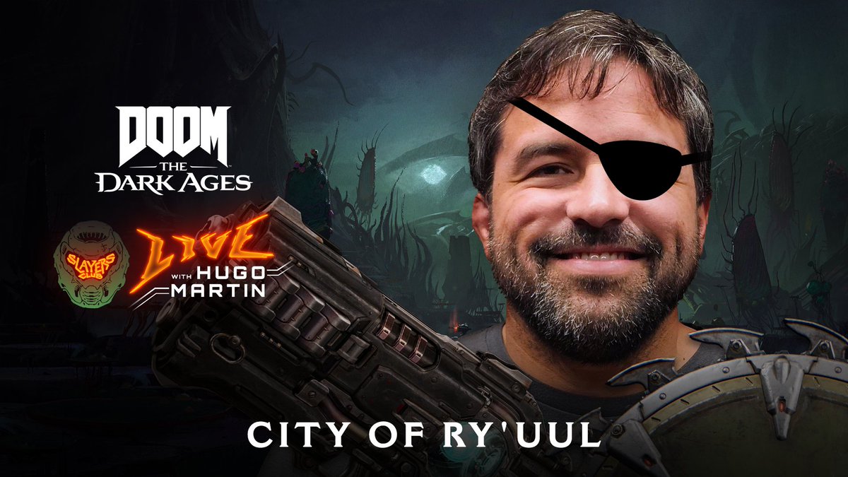 "the name's plissken."
escape from City of Ry'uul with us tonight at 6pm ET
DOOM: The Dark Ages | Hugo Martin's Game Director Playthrough
HD: twitch.tv/bethesda
HD: youtube.com/bethesdasoftwo…