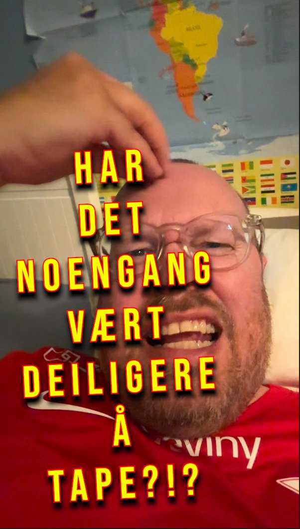 Deiligste tapet EVER!!! youtu.be/_tfVZlQpdB8?si…