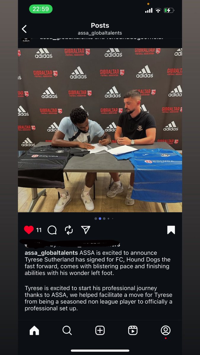 Top9Shotta's tweet photo. I can finally announce that I have signed my pro deal in Gibraltar ❤️ https://t.co/IunP6iXiAF