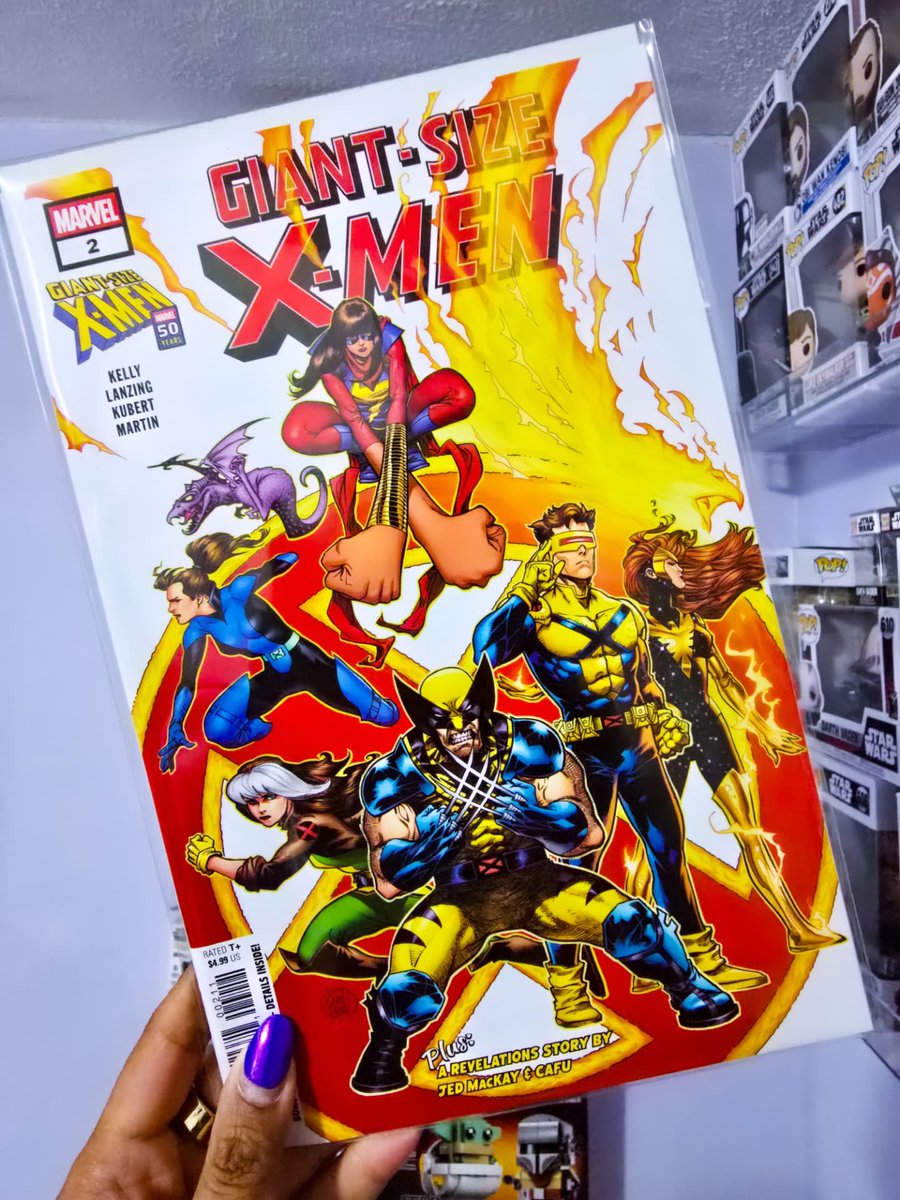 EmpressCarri's tweet photo. I am sad Giant #XMen is a flop with regards to the storyline. Once again the artwork is the only saving grace. Only worth it to collect. Marvel Rivals also is a fun one shot. Not bad for collecting at all βΊοΈ #Rogue #Cyclops #Jubilee #Deadpool #Wolverine #Logan #WeaponX #Gambit #MsMarvel #MarvelRivals #Ultron #Marvel #MarvelComics #ComicBooks #RevivedObsession