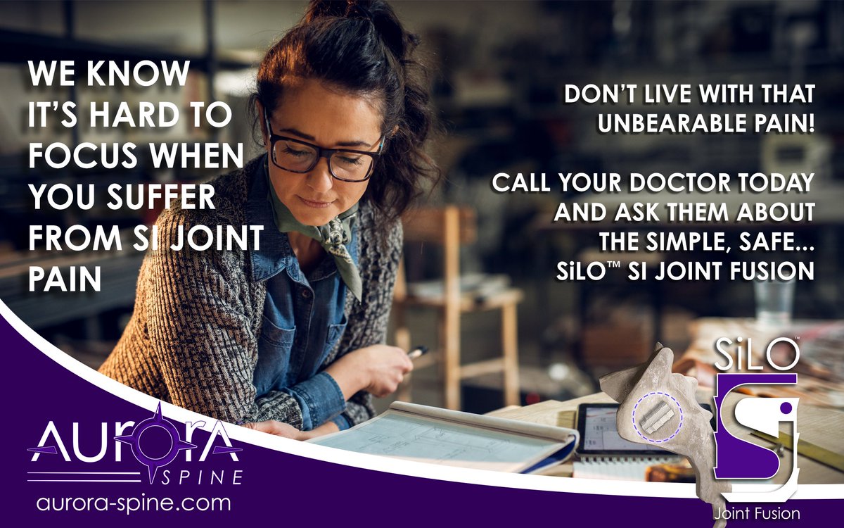 When SI joint pain takes over, it’s hard to focus on anything else.
You don’t have to live with that discomfort—there’s a safe, effective option available.
✅ SiLO™ SI Joint Fusion is designed to help relieve pain and restore mobility so you can get back to what matters most.