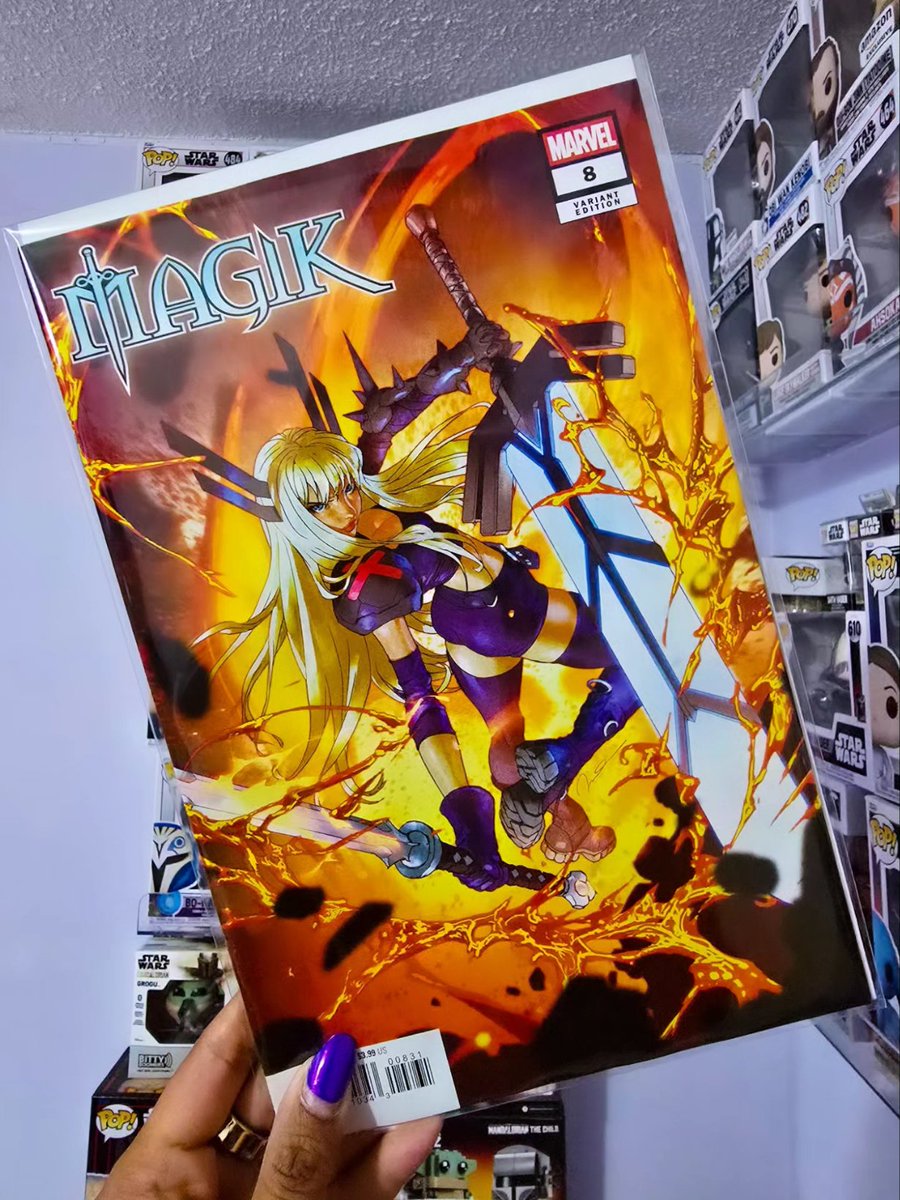 EmpressCarri's tweet photo. #Magik is on fire this week! Love this story is so fcked up lol. It always takes a hard turn for the worse and leaves you speechless. Can't wait to see where it goes next. π₯π₯ #XMen #Marvel #MarvelComics #ComicBooks #RevivedObsession https://t.co/3MN1BwSBuJ