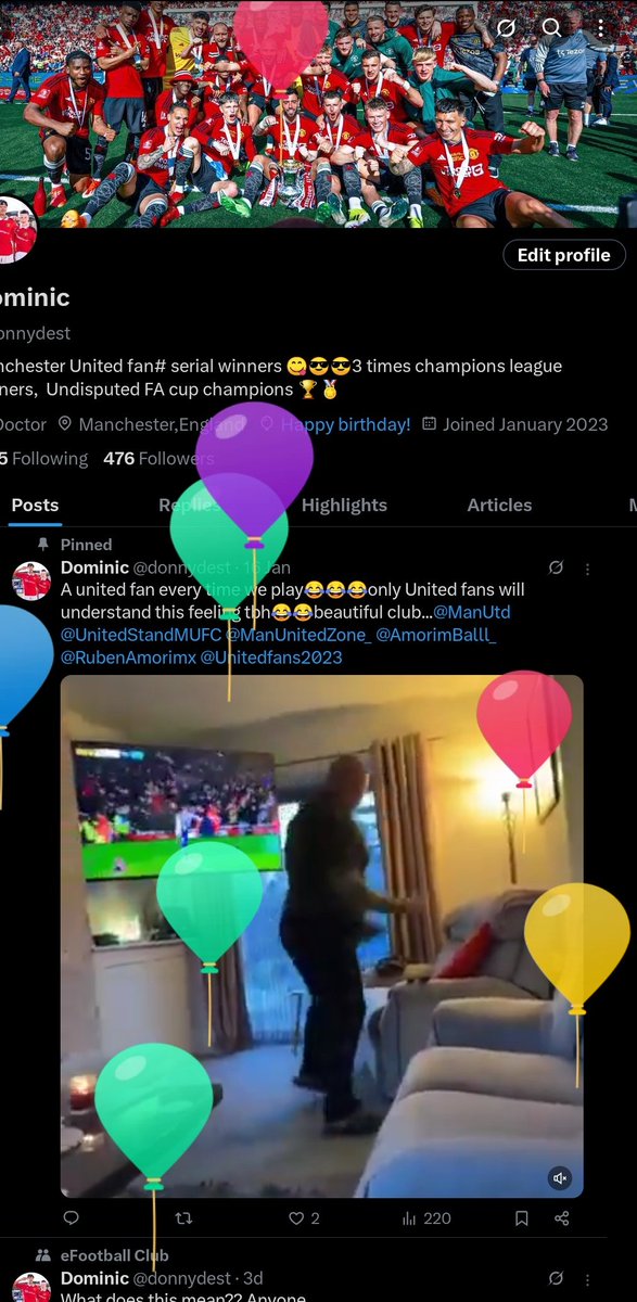 Dominic tweet media
