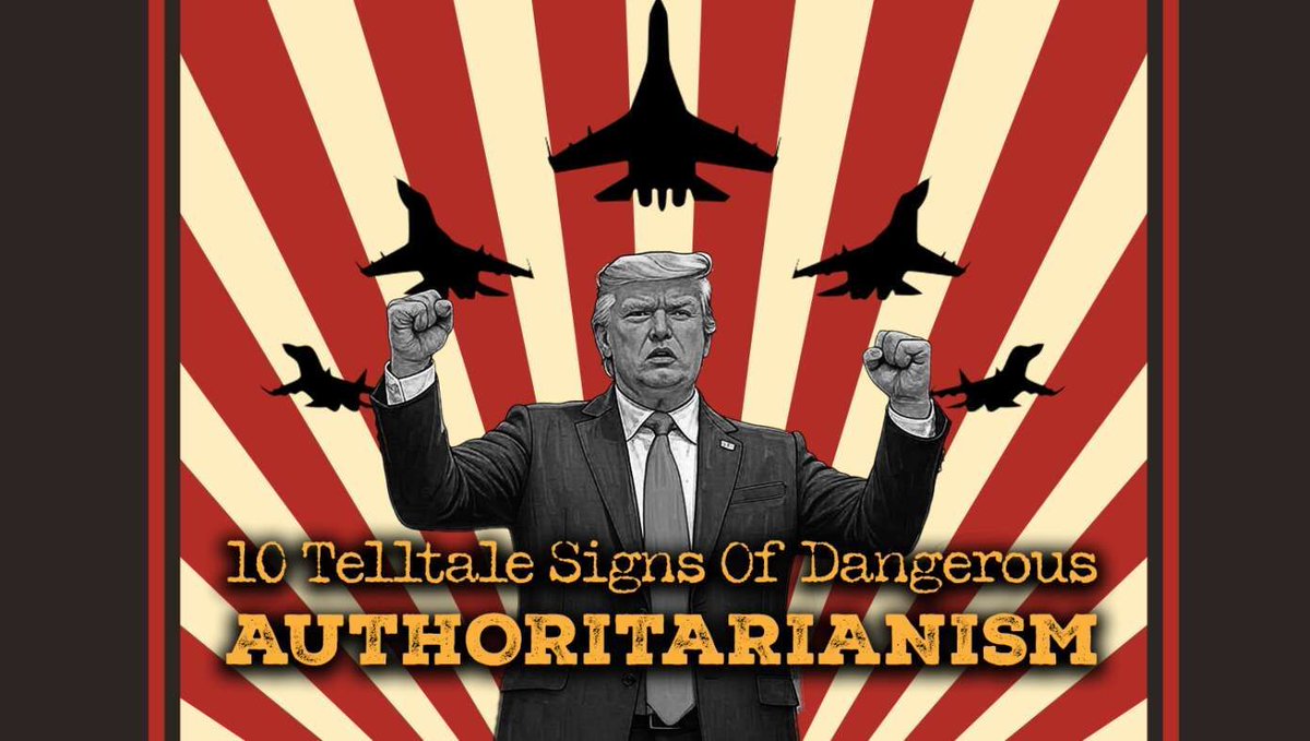 10 Telltale Signs Of Dangerous Authoritarianism buff.ly/ph6xiJ2