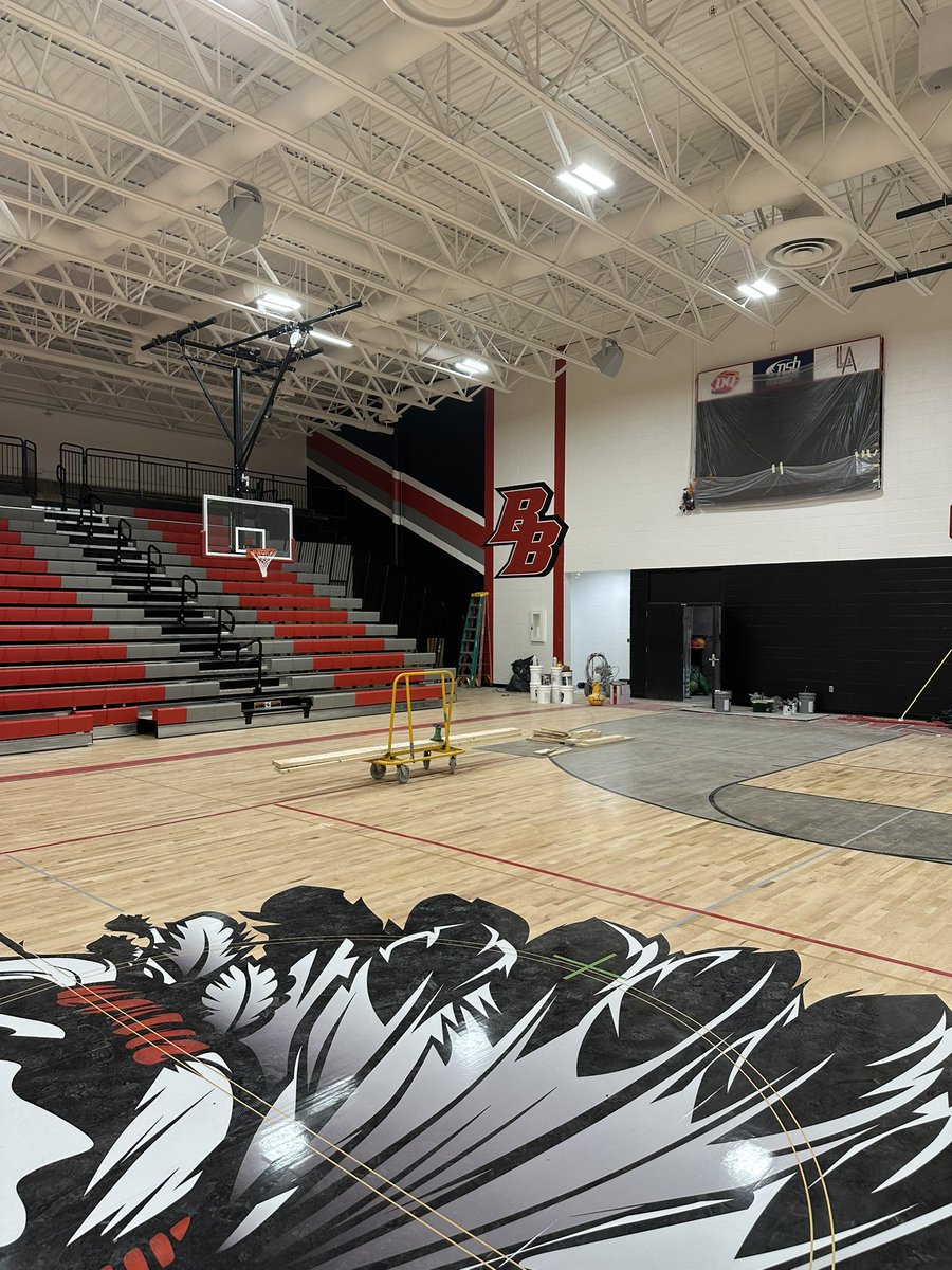 jellis312000's tweet photo. The Renovated Bow Dome Is Getting Closer &amp; Closer…..Hopefully Just As Loud And Majestic As Before @BBHSINDIANSS #GoBow https://t.co/5vhgj9gxXj
