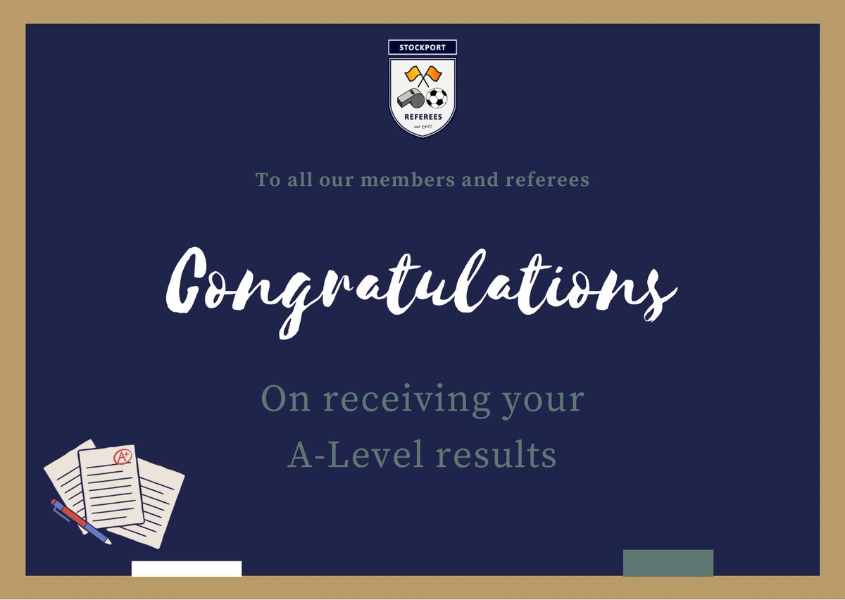 👏 It was A Level Results day, today. Congratulations to all officials were got the results you wanted. If not, there are plenty of other opportunities!
