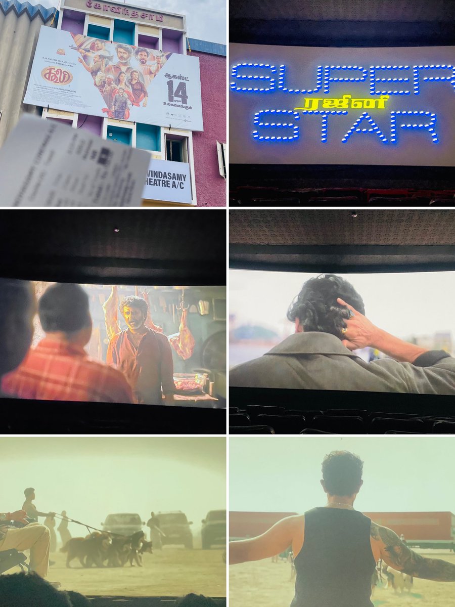 ArunmahendranN1's tweet photo. @letscinema 🚨Story: Deva avenges Sathyaraj’s death with usual twists.
Pros:
Rajini, Nagarjuna, Shruti, Soubin shine; mansion fights, ladies’ hostel fight, 80s flashback; Anirudh’s music is the backbone.
Cons:
Weak screenplay, poor VFX, wasted villains, logic gaps.
#onetimewatch
#Coolie https://t.co/9V53jhr8F1