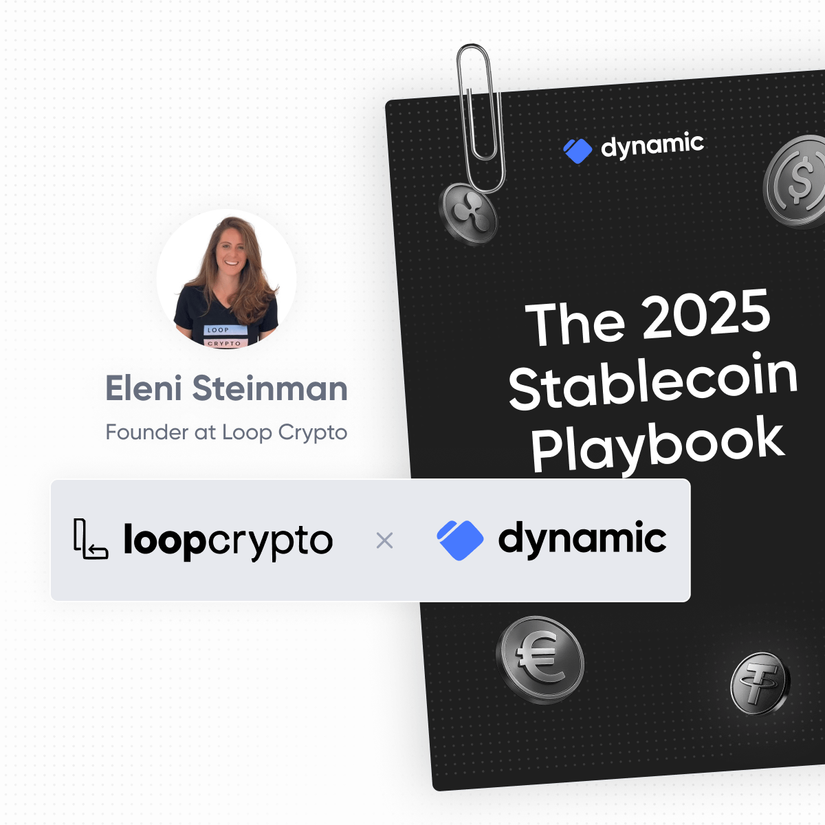 Crypto and stablecoin payments allow merchants to go global faster and reach markets traditional rails couldn’t.

In <a href="/dynamic_xyz/">Dynamic</a>’s 2025 Stablecoin Playbook, I share how Loop has helped merchants sell into 120+ countries with real-time settlement and minimal costs.
