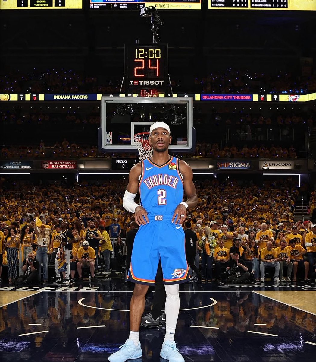 HoopFocusX's tweet photo. The Thunder are tied for the most National TV games in the NBA with 34 https://t.co/e13CWtVoA8