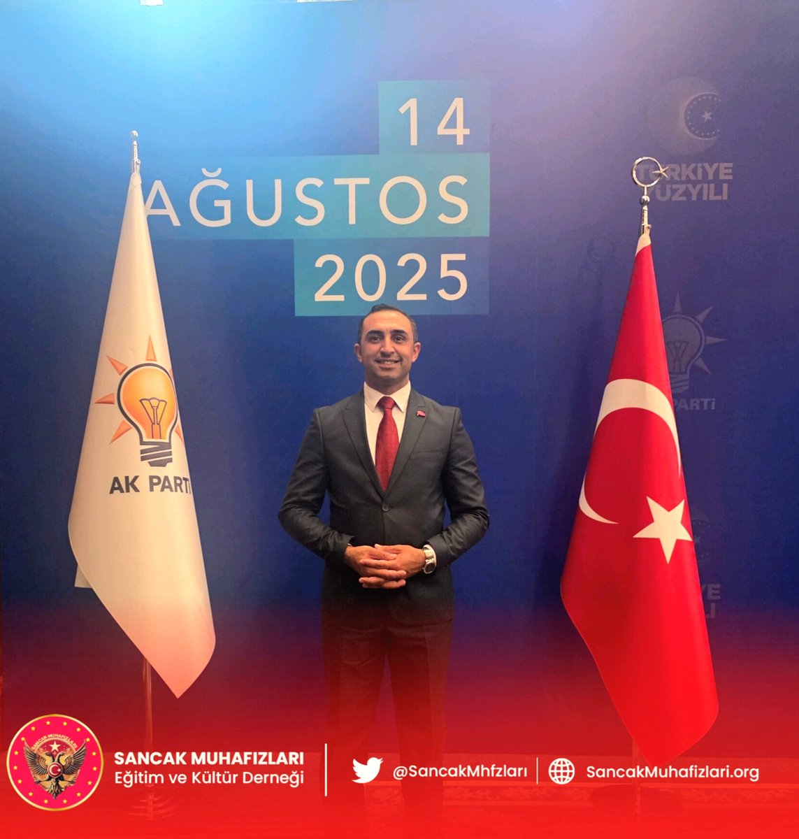 Davetlisi  olduğumuz 
Ak Parti  24. Kuruluş Yıl Dönümü Programına katılım sağladık
<a href="/avyusufibis/">Yusuf İBİŞ</a> <a href="/RTErdogan/">Recep Tayyip Erdoğan</a> <a href="/Akparti/">AK Parti</a> <a href="/MHP_Bilgi/">MHP</a> <a href="/MhpTbmmGrubu/">MHP TBMM Grubu #MHP</a> <a href="/SANCAKMHFZLARI/">Sancak Muhafızları Eğitim ve Kültür Derneği</a>