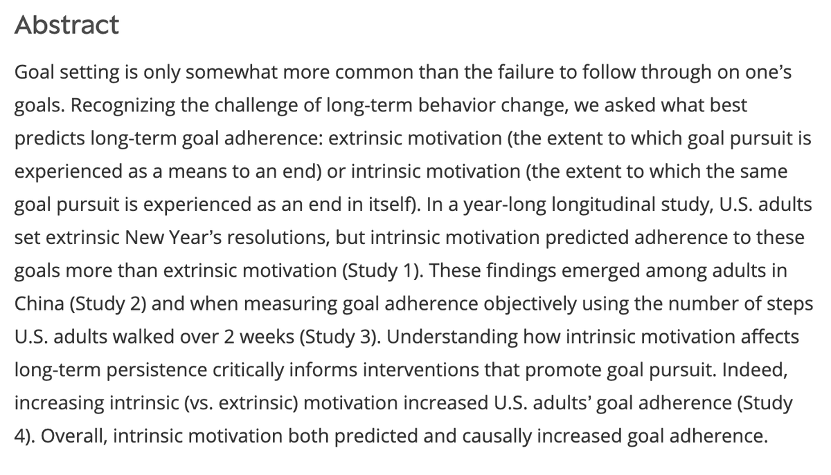 BehaviorChange's tweet photo. Check out a new @PsychScience article by @ayeletfishbach and collaborators: People were more likely to stick with goals framed as enjoyable—not just important. People used a health app more when told it was “a fun game” rather than “a useful tool.”

https://t.co/0DDxopG7lG https://t.co/nGs91ouoRV