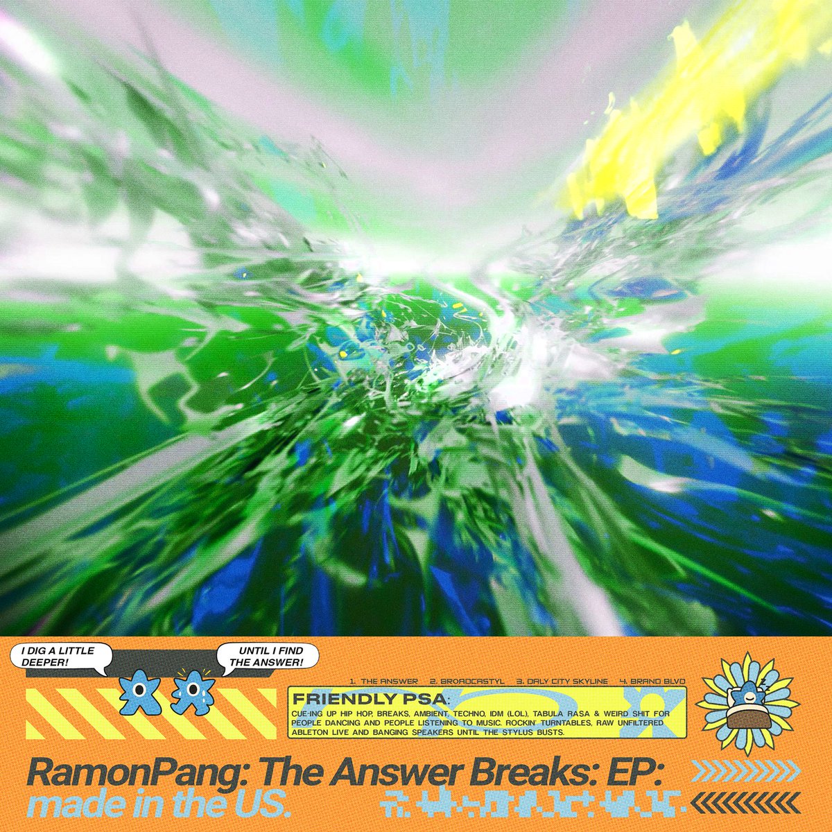 announcing my next EP,
"THE ANSWER BREAKS"
~*-✓~*-✓

fully out next friday 8/22 on <a href="/TabulaRasaRcrds/">Tabula Rasa</a>!