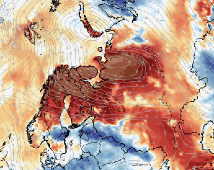 The unprecedented heatwave that saw Norway, Sweden and Finland exceed >30°C for a record breaking 22 consecutive days has been found to be 10 times more likely due to climate change. 

The heatwave triggered a huge influx of hospital admissions due to heat related illnesses.