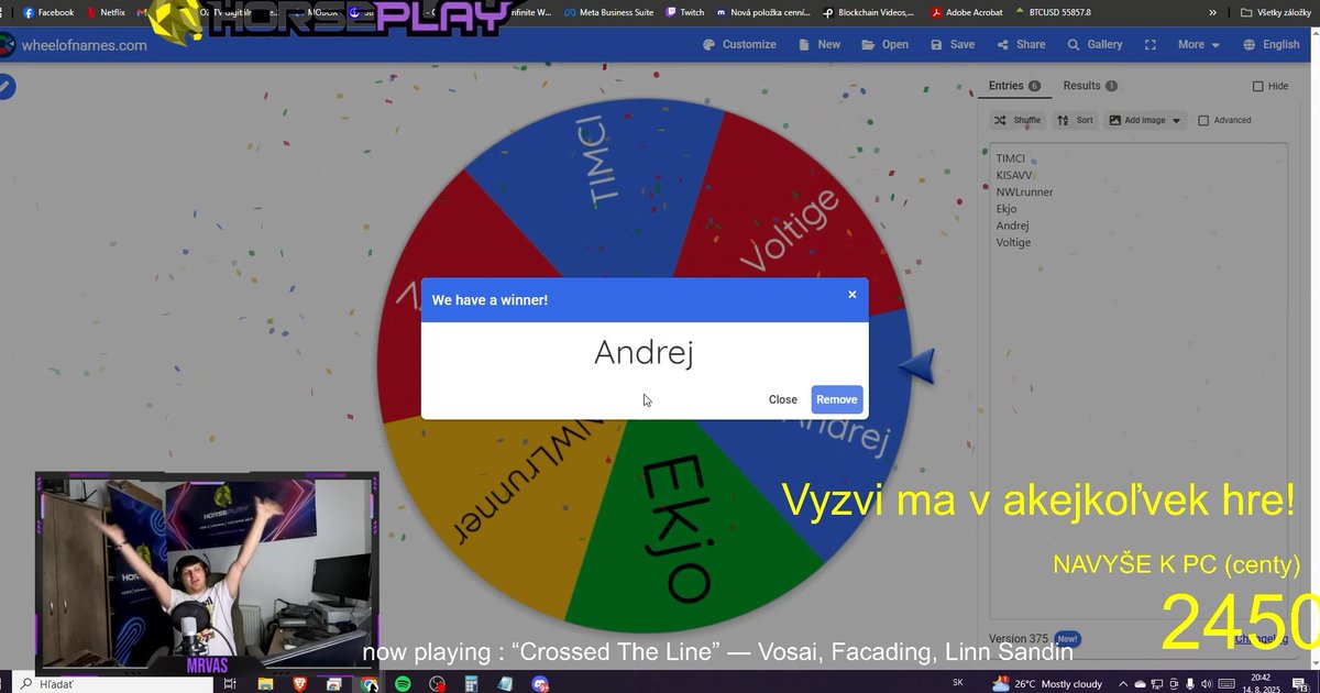 Horse__Play's tweet photo. LETS GOOOO🥳🥳🥳
CONGRATZ TO ANDREJ!

YOUR PRIZE @ELDENRING NIGHTREIGN STEAM CODE WILL BE WITH YOU AS SOON AS WE CAN CONTACT EACH OTHER! 💪

More giveaways in the future for all the supporters🤩  

Feel free to join us! 😍 https://t.co/TT0yTGrPrl