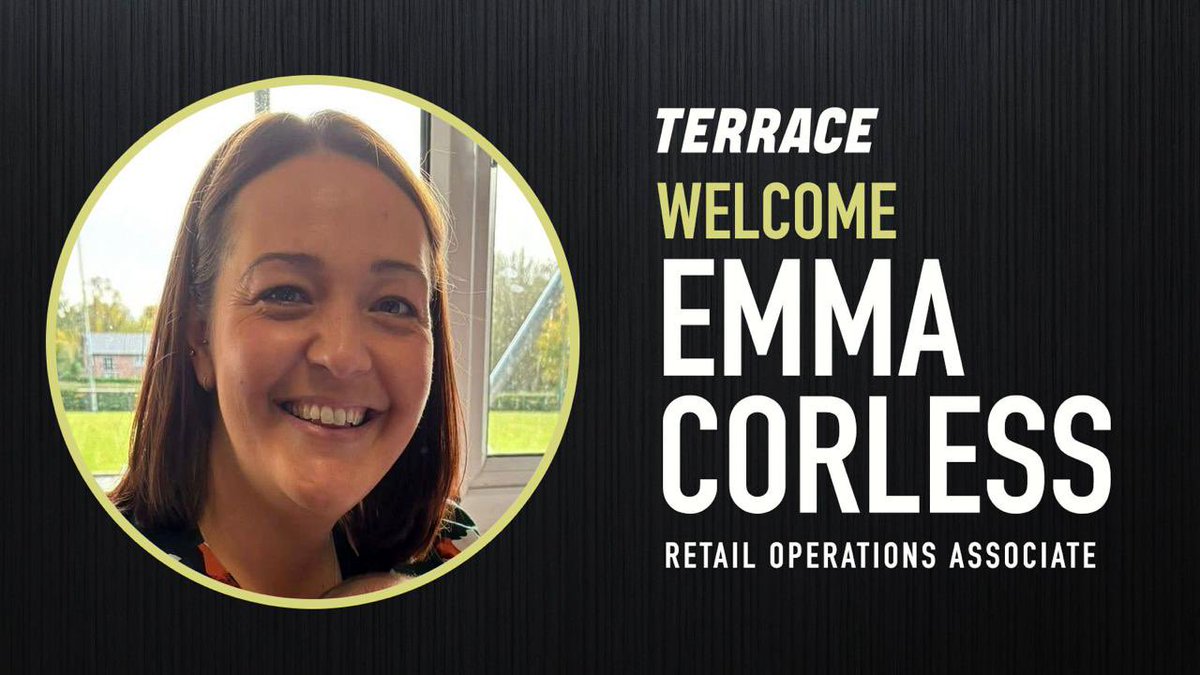 Welcoming Emma, to our retail operations team at Terrace HQ. 

Welcome <a href="/CorlessEmma/">Emma Corless</a> 🤝