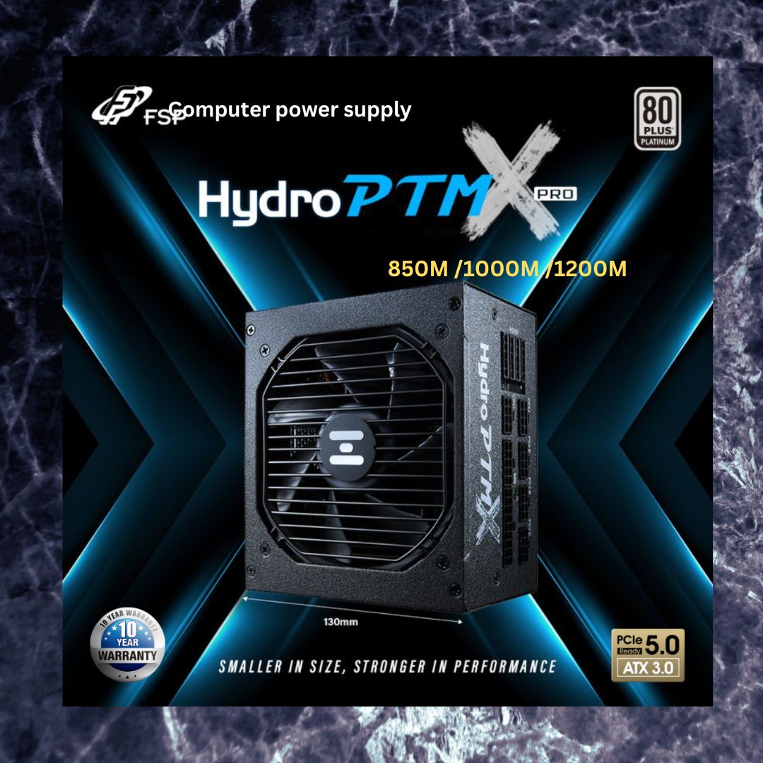 📷 Power Up Your PC with the FSP Hydro PTM X PRO!
Experience top-tier performance with 80 Plus Platinum efficiency, support for ATX 3.1 and PCIe 5.1 (note: printed specs may not be updated), and a fully modular design for ultra-clean cable management. 📷📷
📷 Choose your perfect