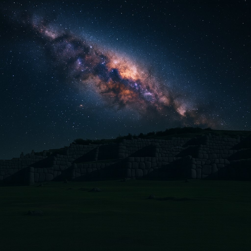 sacsayhuamán before light pollution