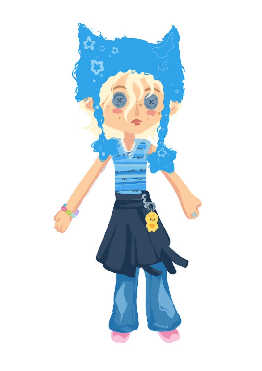 o6frog's tweet image. #straykids felix as a coraline doll (˶˃ ᵕ ˂˶)