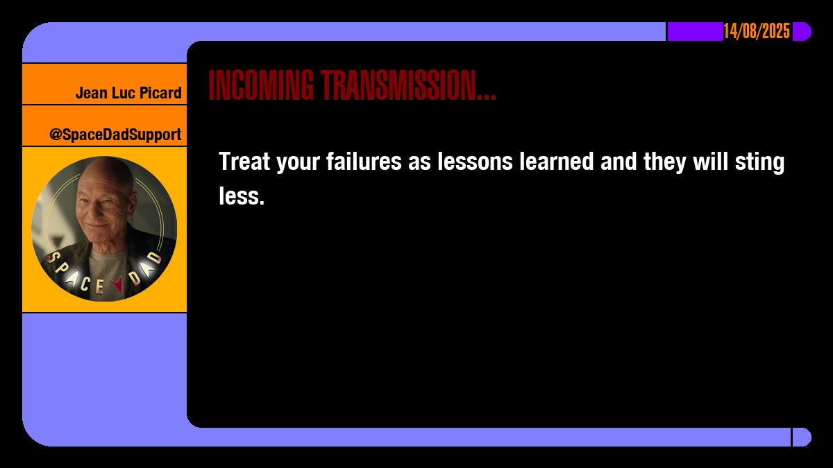 Treat your failures as lessons learned and they will sting less.