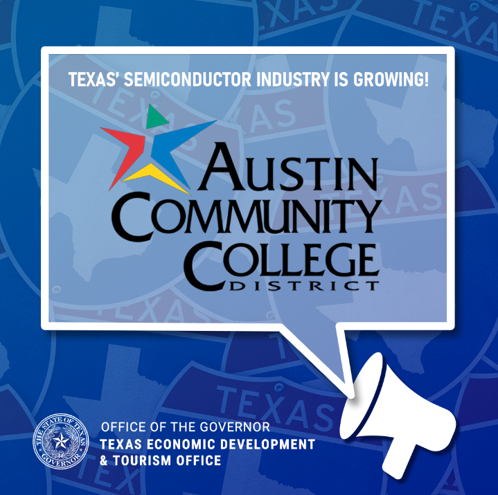 Texas Economic Development (@texasecondev) on Twitter photo A Texas Semiconductor Innovation Fund (TSIF) grant has been extended to <a href="/accdistrict/">ACC District 🦇</a> for an advanced #semiconductor manufacturing lab and precision welding program at the Round Rock Campus in East Williamson County. This is the first TSIF grant to a Texas higher education A Texas Semiconductor Innovation Fund (TSIF) grant has been extended to <a href="/accdistrict/">ACC District 🦇</a> for an advanced #semiconductor manufacturing lab and precision welding program at the Round Rock Campus in East Williamson County. This is the first TSIF grant to a Texas higher education