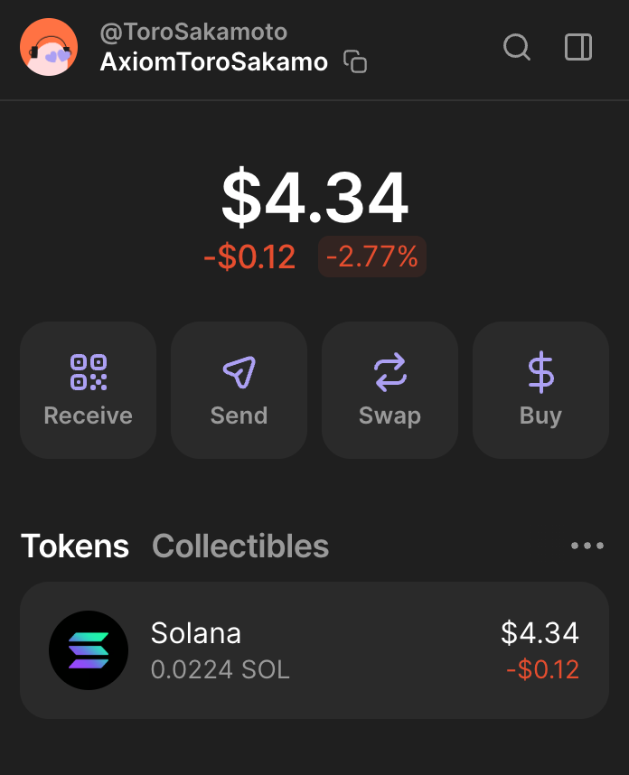 SakamotoOnSol's tweet photo. @SolanaPlays @SolanaPlays
I was completely wiped out too.
If you'd like to make a donation, follow my portfolio! 🥹

8EcmsCsaYywCgdDt19YQCAyQ1Y6pfjEG8wfdNSKNPGxb https://t.co/c6a31YdGhV