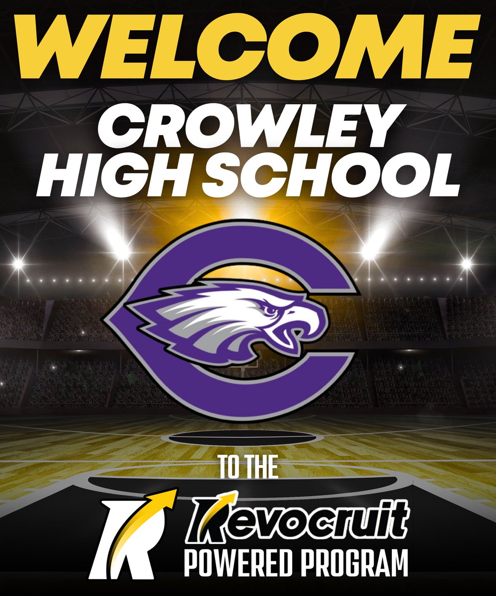 🚨 Revocruit Powered Program Alert

We’re excited to welcome Crowley High School Boys Basketball to the Revocruit family as an official Powered Program.

🗣️ “We are excited to be a flagship Revocruit high school program. It’s a GAME CHANGER!” – Coach DeMarqus James

📍 Crowley,