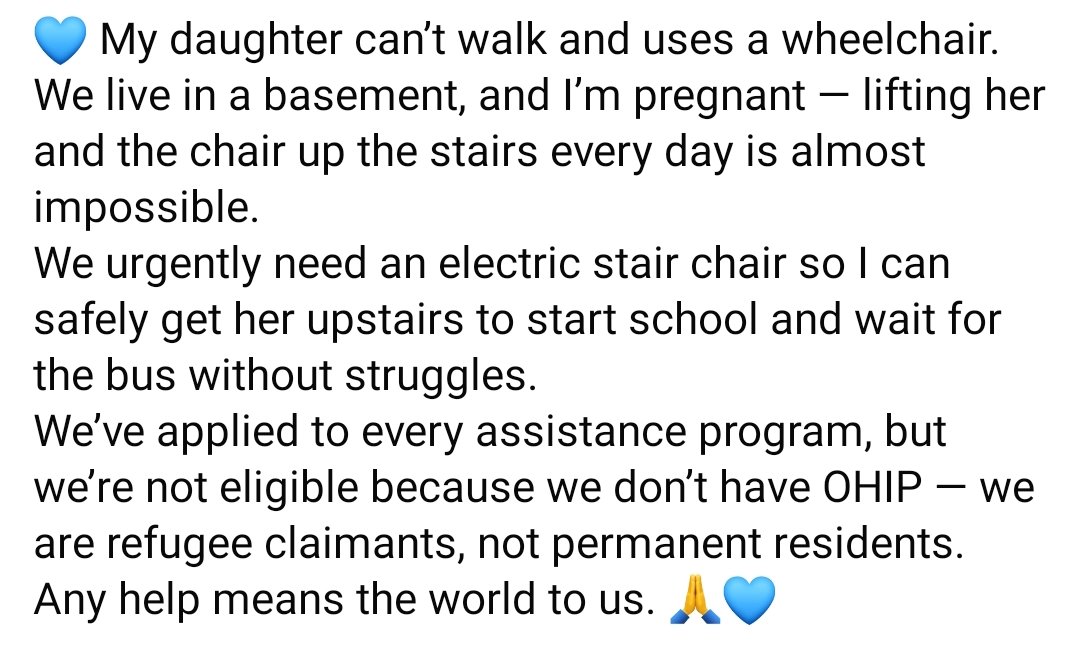 🌟 Your kindness makes a real difference. Thank you for helping my daughter and me
gofund.me/4295e64d
#gofundmecampaign #gofundme #cofunding #Disabled #DisabilityJustice