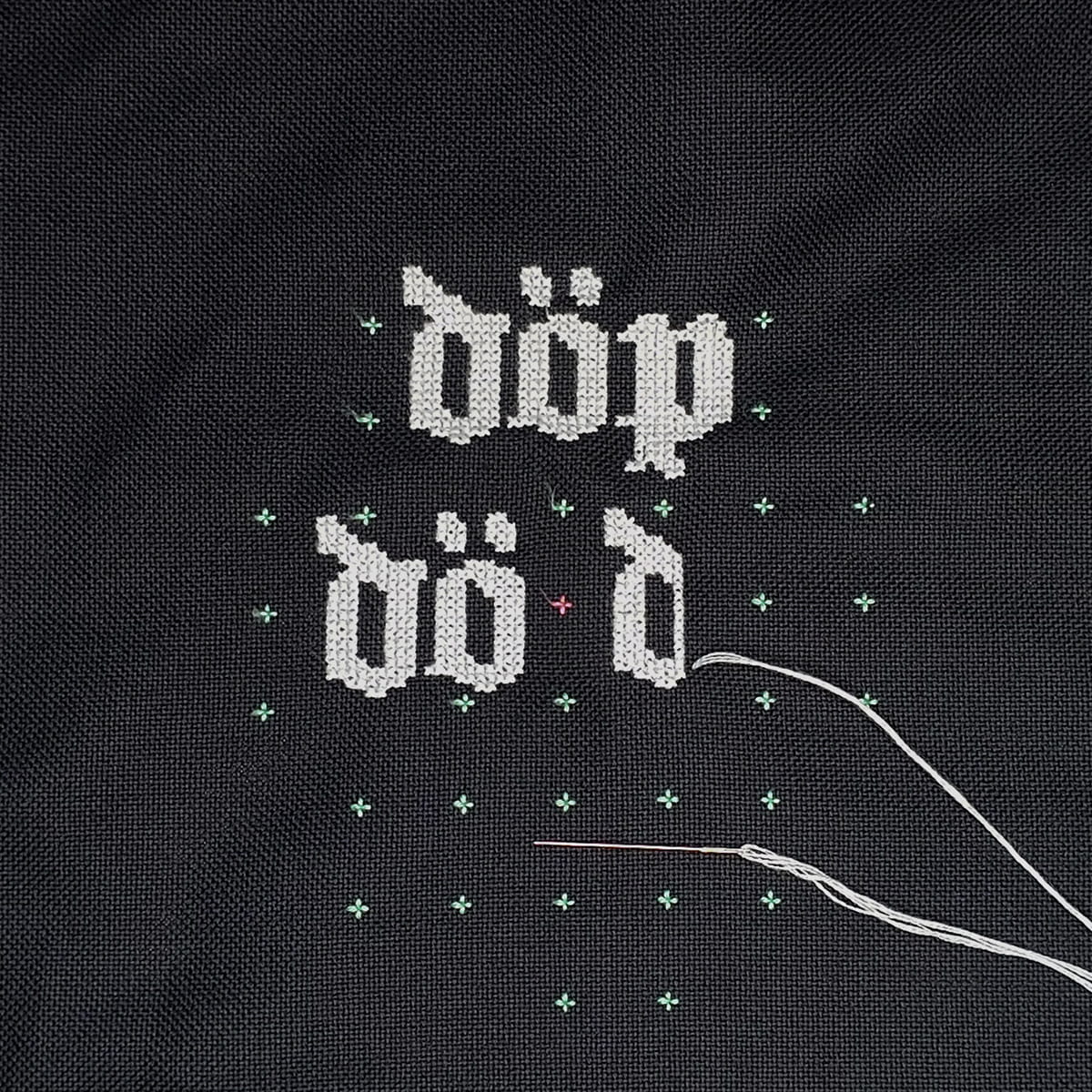 csdissident's tweet photo. Hell is cross stitching on black evenweave. https://t.co/xd1ZJ9AEIK