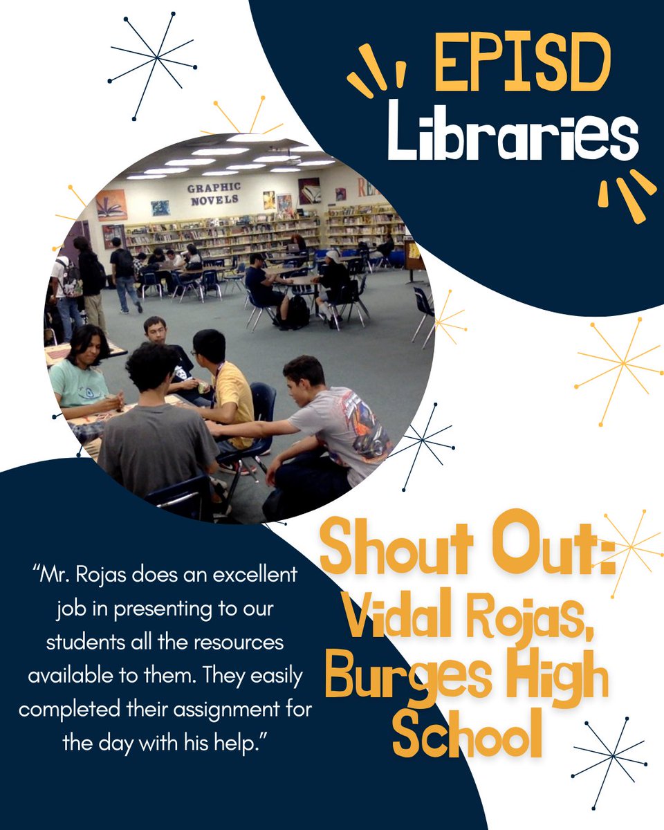 EPISD Libraries tweet media