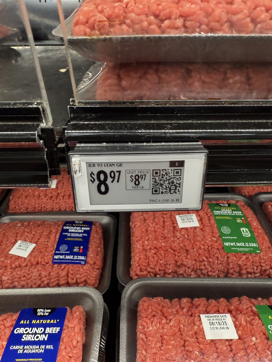<a href="/Gary862160/">Gry</a> @Matthewtravis08 Post pictures please, because this ground beef was $4 when Biden was president.