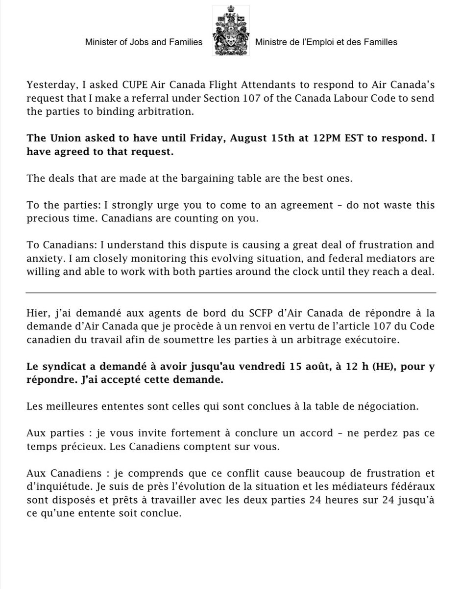 Patty Hajdu tweet media